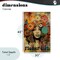 Stupell Industries Bohemian Flower Girl Canvas, design by Sasha